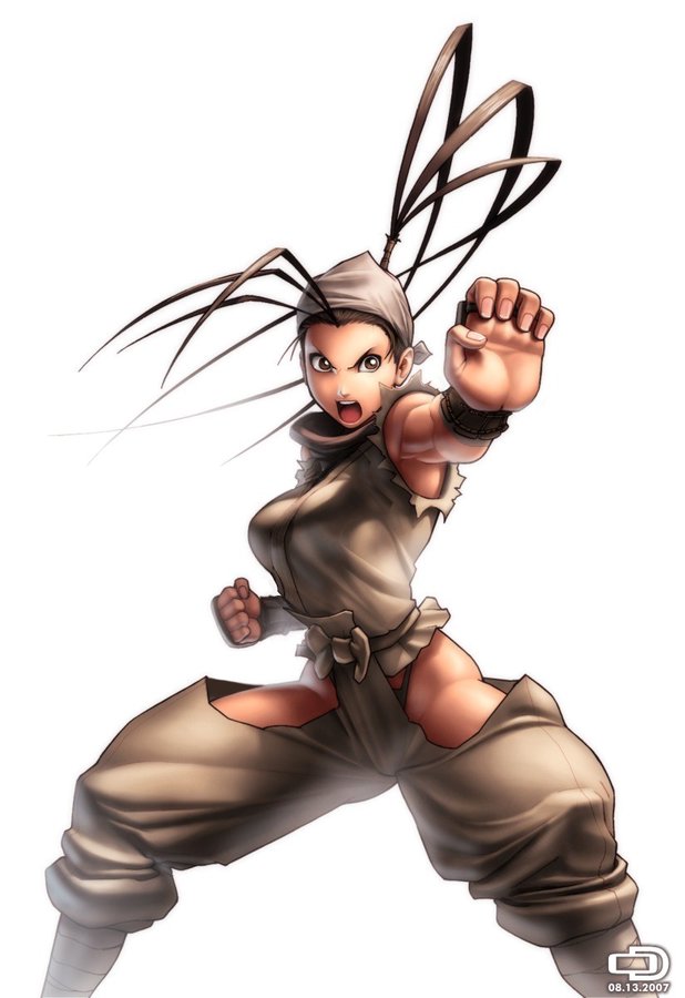 "Ibuki should be more careful, those holes leave her hips, ass and groin wide open for danger"