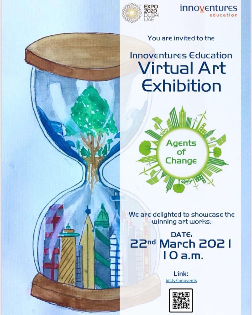 The exhibition’s link will be activated tomorrow at 10 Am. I hope you like the works of our talented students!👏🏻👏🏻🥰