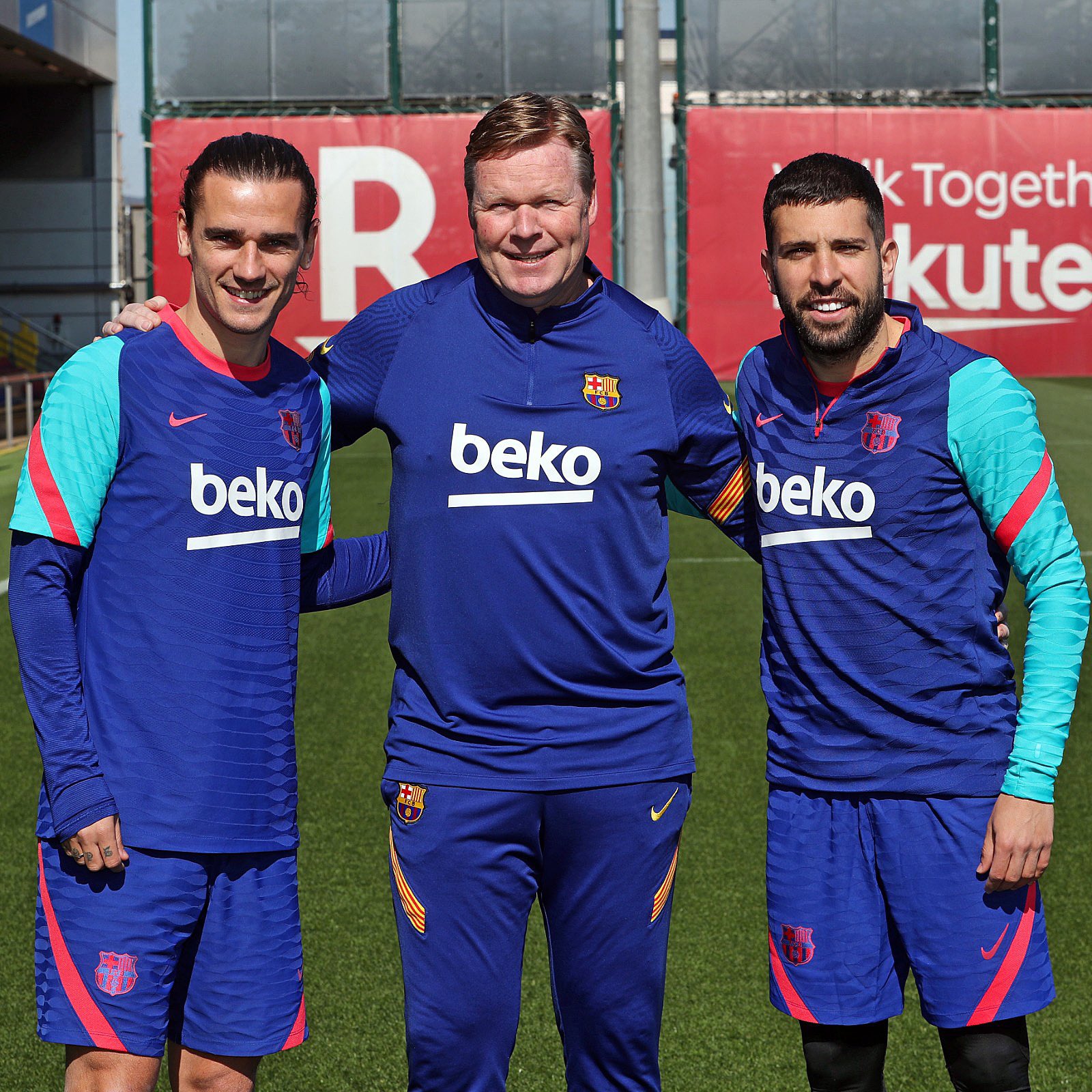 Happy birthday to the Barcelona trio of Antoine Griezmann, Ronald Koeman and Jordi Alba.    