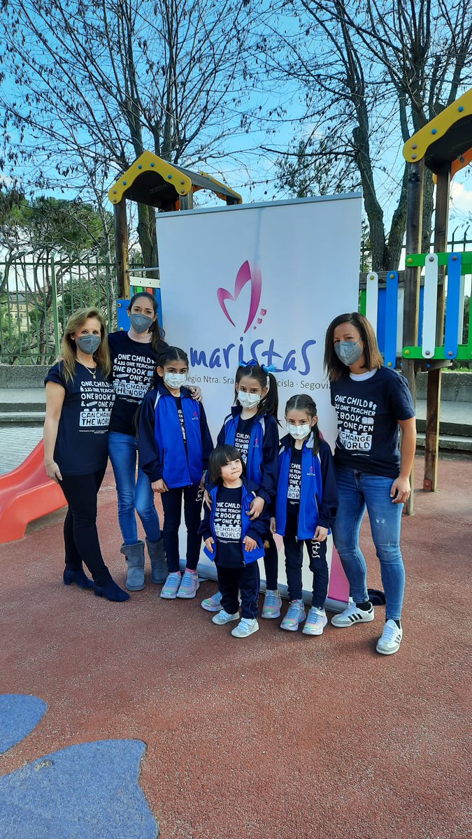 maristassegovia's tweet photo. Lucha por la igualdad, porque todos somos diferentes #QueNadaNosSepare #DíaMundialDelSíndromeDeDown #21Marzo #DownEspana #MaristasSegovia #DespiertaMaristas https://t.co/xRTlC5TyTp