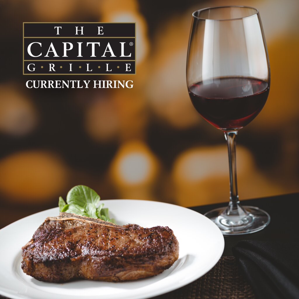 Excited to share that we are hiring for all positions at our Parsippany, NJ location. I invite you to apply today at srgjobs.darden.com. #TeamCapitalGrille #hiring #careers