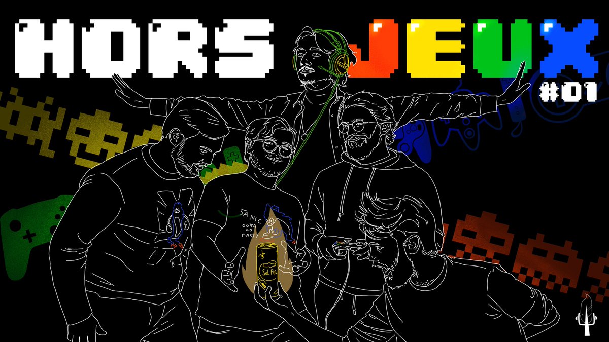 fils_de_plum's tweet photo. NOUVELLE ÉMISSION ! 
Hors Jeux, premier opus ! retrouvez Pierre, Pierre, Aymeric, Corentin et Sylvain pour parler d'expérience de jeux vidéos et de différents sujets autour de cette thématique. N'hésitez pas a partager ! 

https://t.co/RB2g3OHtqG https://t.co/0fMxLRbLff