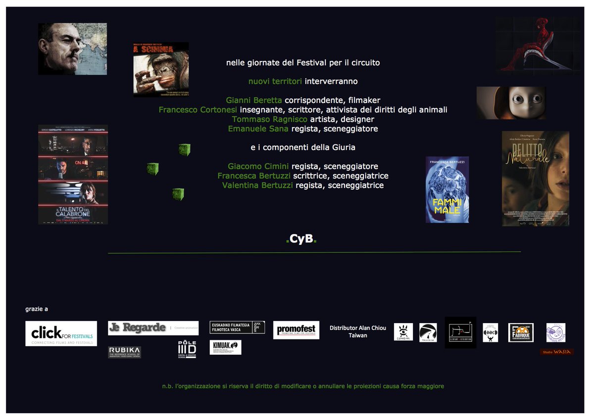 CyborgFF's tweet image. CyBorg FiIm Festival 2021 terzo giorno
facebook.com/www.cyborgprod…