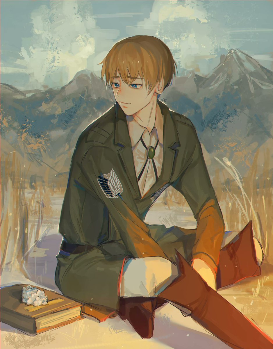 qozdk's tweet photo. "and all of use still chase our dreams underneath the canopy" #aot #aotfanart #arminarlert https://t.co/RlpByNsRcc