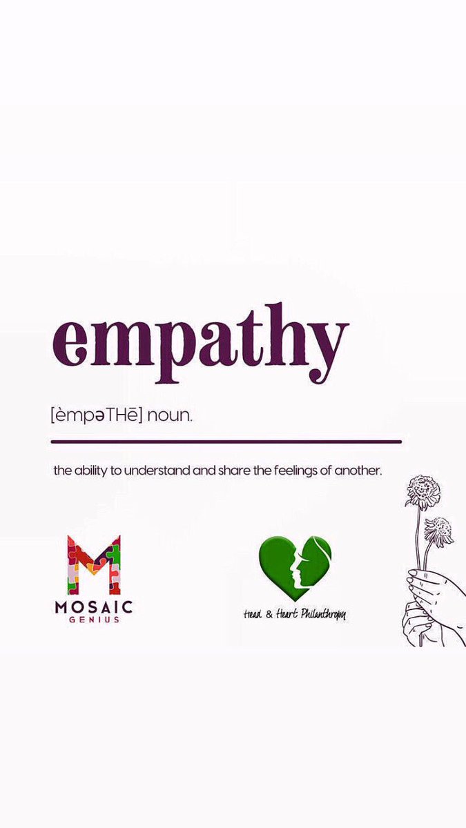 This week we will lift up voices of women that understand empathetic leadership.  

In a world so fraught with conflict and turmoil we need a good dose of empathy.   

How do you demonstrate empathy for others? #leadership #womeninleadership   #impact