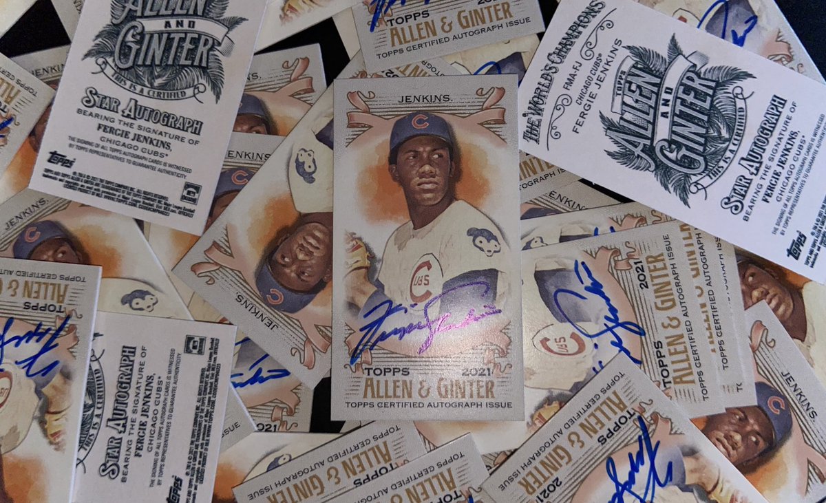 BleacherNation's tweet photo. GIVEAWAY TIME! Want to win a beautiful signed Fergie Jenkins card? 

All you've gotta do to enter is follow @fergieajenkins &amp; @BleacherNation, and hit that RT button! Random winner chosen tomorrow night! https://t.co/zDfGRi5yO8