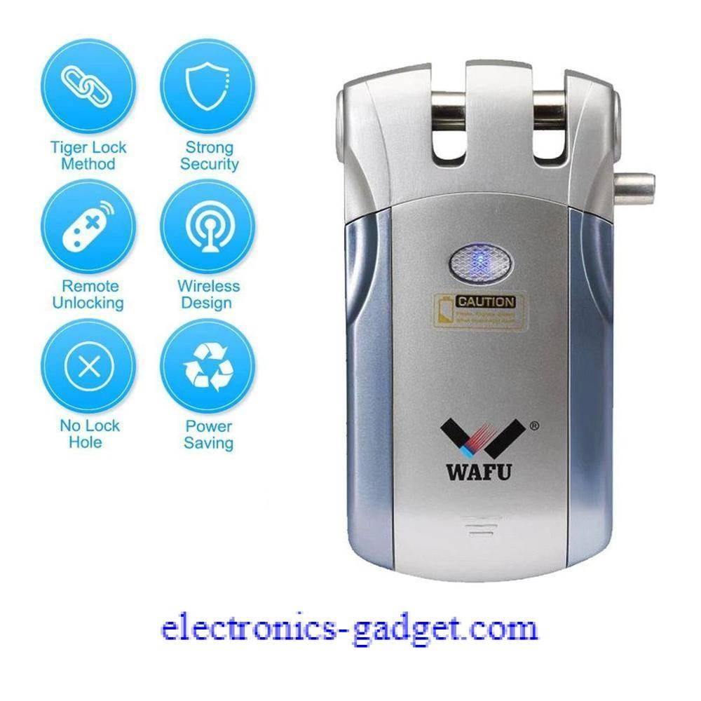 #promo_offer Wafu WF-019Electric Door Lock Wireless Control With Remote Control Open &amp; Close for Home Security Door Built-in Alarm electronics-gadget.com/wafu-wf-019ele…