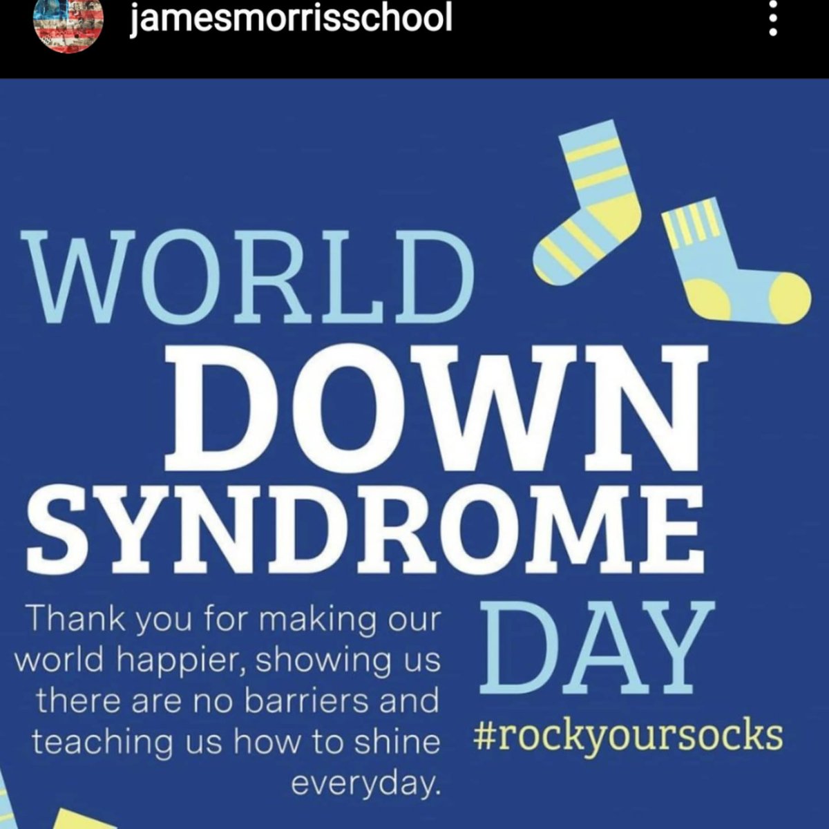 Let's support the cause tomorrow. Wear those colorful socks and tag <a href="/RSD6_LPS_Supt/">C Leone</a>  so we can share.