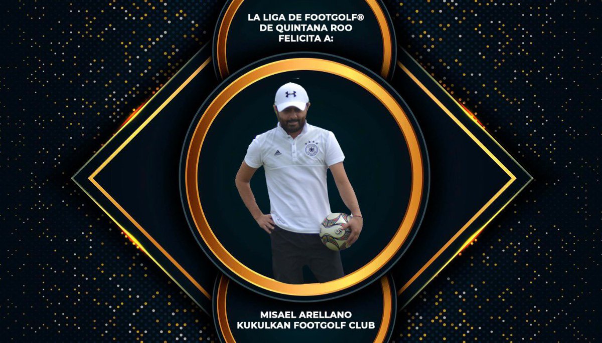 FootGolfCancun's tweet photo. Ayer hizo historia la marcar el primer Hoyo en 1 en nuestra nueva casa El Tinto, Hoy lo felicitamos por su cumpleaños #Felicidades #MisaelArellano elemento de #KukulkanFGC  #Cumpleañero #YaSeJuega #FootgolfCancún #FootgolfMx #Cancún #MásQueUnDeporte https://t.co/MtTD7tnBVs