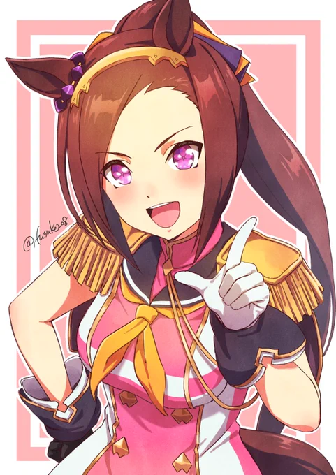 サクラバクシンオー
「ハイッ!学級委員長ですからッ!!」 #ウマ娘 