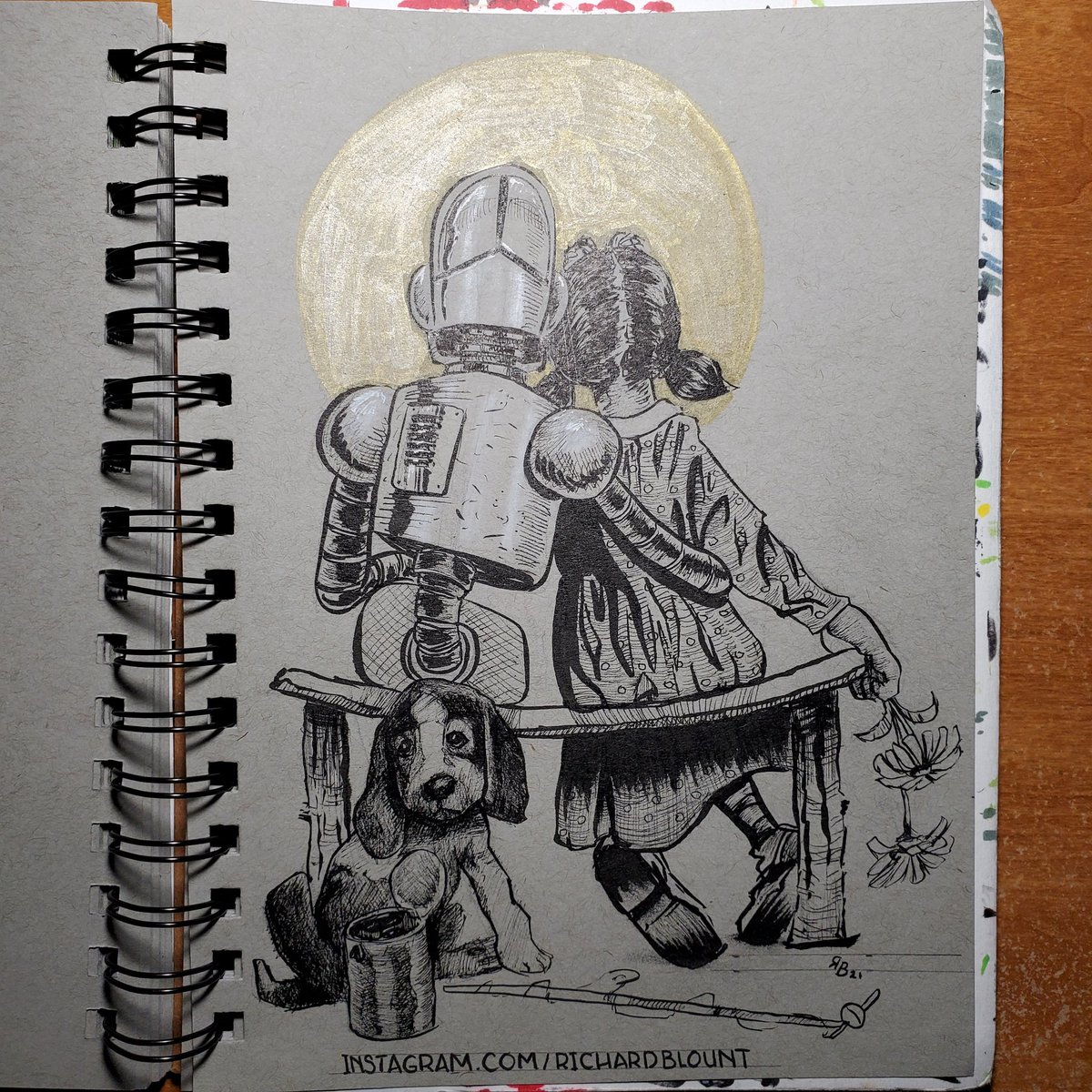 BlountRichard's tweet photo. #marchofrobots #normanrockwell https://t.co/FK7jyliKRc