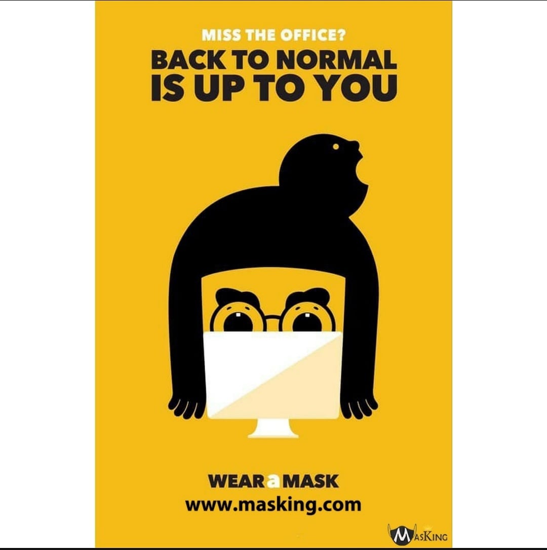 Masking_with_us's tweet photo. Let's face it! WORK FROM HOME SUCKS! But let's not forget the perks that come with it!
.
Wear a mask and hope things go back to normal soon! https://t.co/nNNCVBNRC5