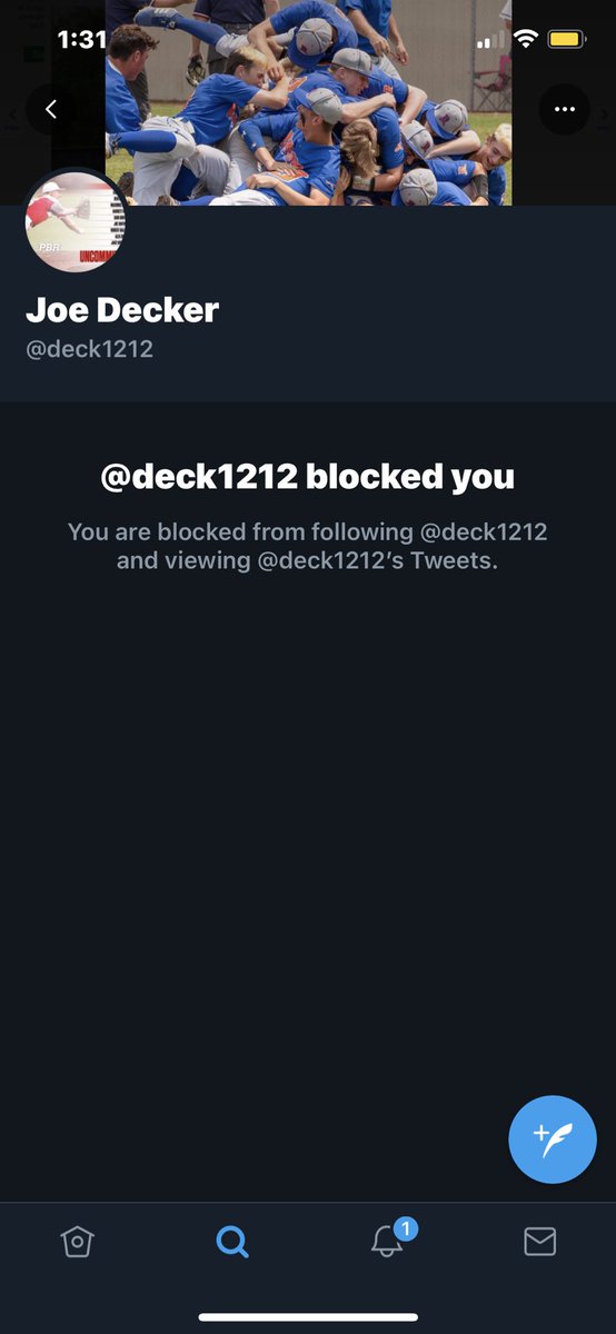 b3afinator's tweet photo. Coming from someone who went to school and played baseball with D and for decker, I will be damned like many others before you ever threaten me with a lawsuit because your POS son can’t keep his dick in his pants. You better be more careful on how both of you treat people. https://t.co/yA5xsX66Ja