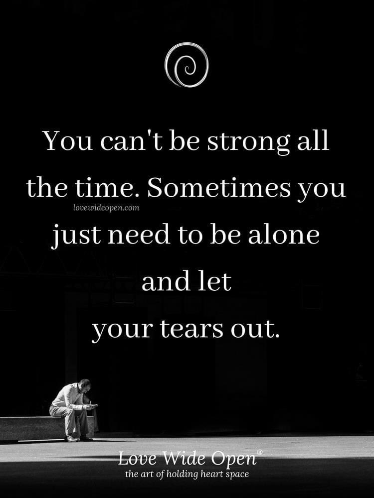 J21Coaching's tweet photo. No need to be #Strong all the time ...#AloneTime is essential at times. If you need to let your tears flow ❤️ #JustDoIt #itsokaynottobeokay #YouAreLoved https://t.co/WVJk3EMI6A #increaseconfidence #personaldevelopment #Birmingham #London #SundayThoughts https://t.co/kyqhk2rW1i