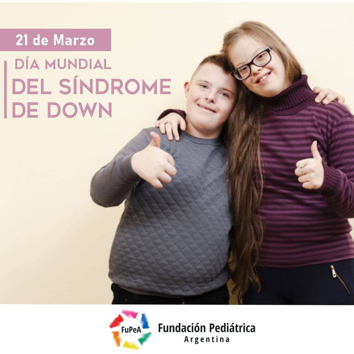 Día Mundial del Síndrome de Down se celebra desde el año 2012 por un decreto establecido en las Naciones Unidas. 

El principal objetivo de esta celebración, es crear conciencia dentro de la sociedad, del valor que tienen estas personas, a pesar de su discapacidad intelectual.