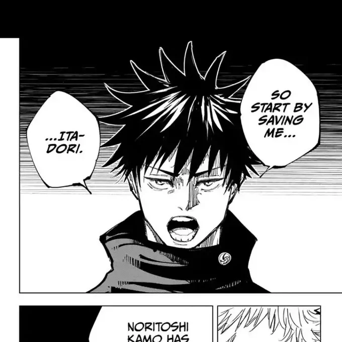 `start by saving me'
`i'm begging you'
`i need your strength' 

megumi must know mentioning himself and how much he needs yuji is the most effective way of having him willingly return to them 