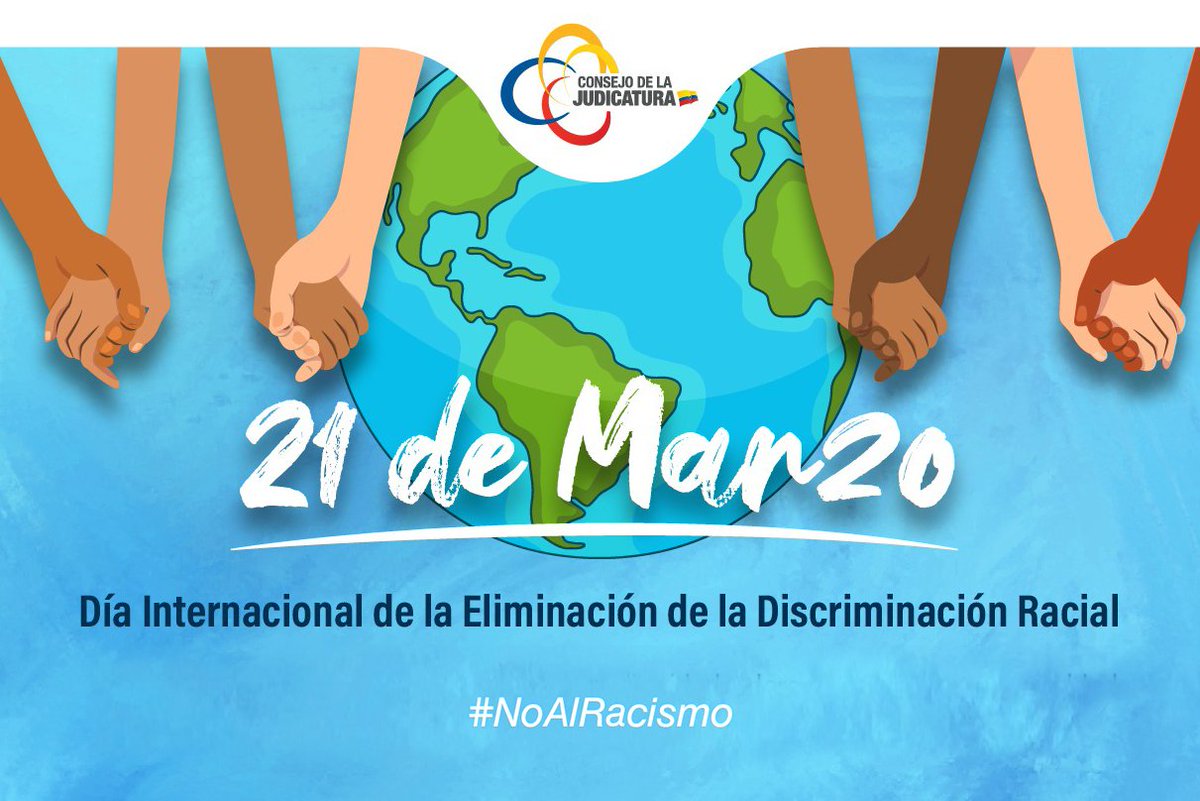 #NoAlRacismo | En el Día Internacional de la Eliminación de la #DiscriminaciónRacial, debemos fomentar la cultura de la tolerancia, igualdad y la no discriminación.