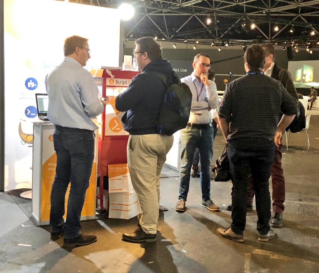 HeikoBrenn's tweet photo. Two years ago "Team @Script_Runner" was at #MSIgniteTheTour Amsterdam. It was a really great event. https://t.co/mboGkGoPGH