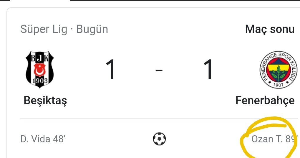 Lan burdan maç verilirmi ya ama Beşiktaş'ı Beşiktaş yapan 90+'da gol yemesidir.
#BJKvFB