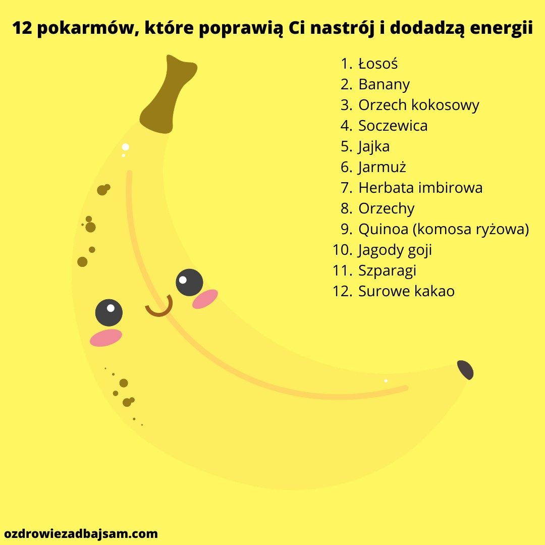 OZadbaj's tweet photo. W celu poprawienia nastroju i zwiększenia energii, należy robić to w sposób naturalny, zamiast zwracać się ku przekąskom obfitującym w kofeinę i cukier. https://t.co/cicHUBkqEg #jedzeniemaznaczenie #wiemcojem #jemzdrowo #zdroweodżywianie https://t.co/MPwXT9R3To