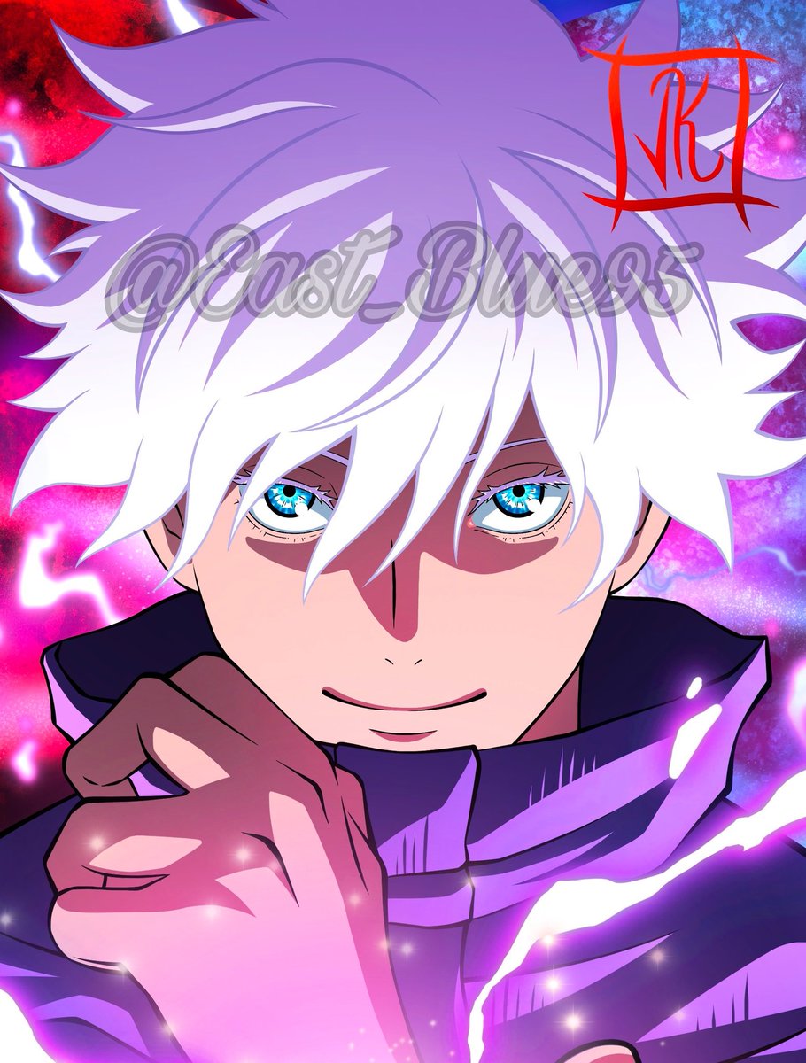 East_Blue95's tweet image. ✨¡NUEVO DIBUJO!✨
SATORU GOJO #JujutsuKaisen 
🔴HOLLOW PURPLE🔵
Lo prometido es deuda! Ya tocaba dibujar al hechicero más fuerte, espero que os guste 🥰👐