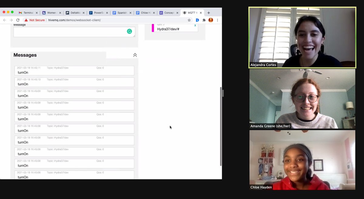 ArcherInvenTeam's tweet photo. Here are some photos from Programming Motion’s meeting on Friday! They are working to connect Hydra with the app! #InventTeam #invention #LemelsonMIT #archerinventeam #EurekaFest #WeAreInventors #InventionEducation @LemelsonMIT https://t.co/Nf2KuALZiM