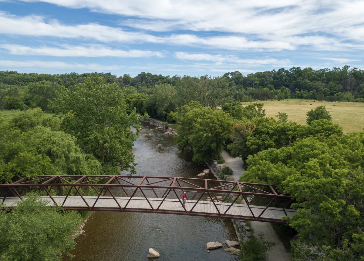 Hike or bike along the river's edge or paddle through the ravines in the #ONGreenbelt. No matter how you explore them, you’d be surprised by the many ways urban river valleys support the physical &amp; mental health of people in the surrounding communities: greenbelt.ca/urv
