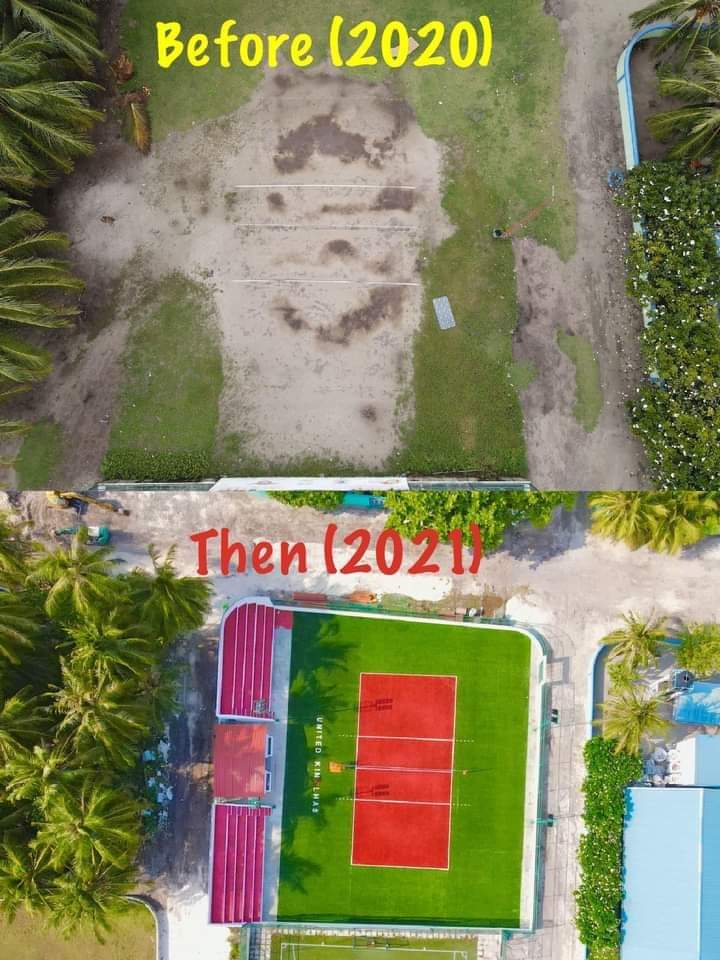shaahid_96's tweet photo. Raa #Kinolhas in ufaaverikan saabahey #Kinolhascouncil, kinolhas zuvaanun 👏👏👏 shukuriyya @MoYSCEmv minister @AhmedMahloof.
#kinolhasoutdoorvolleyballcourt https://t.co/rgcc0Tb13H