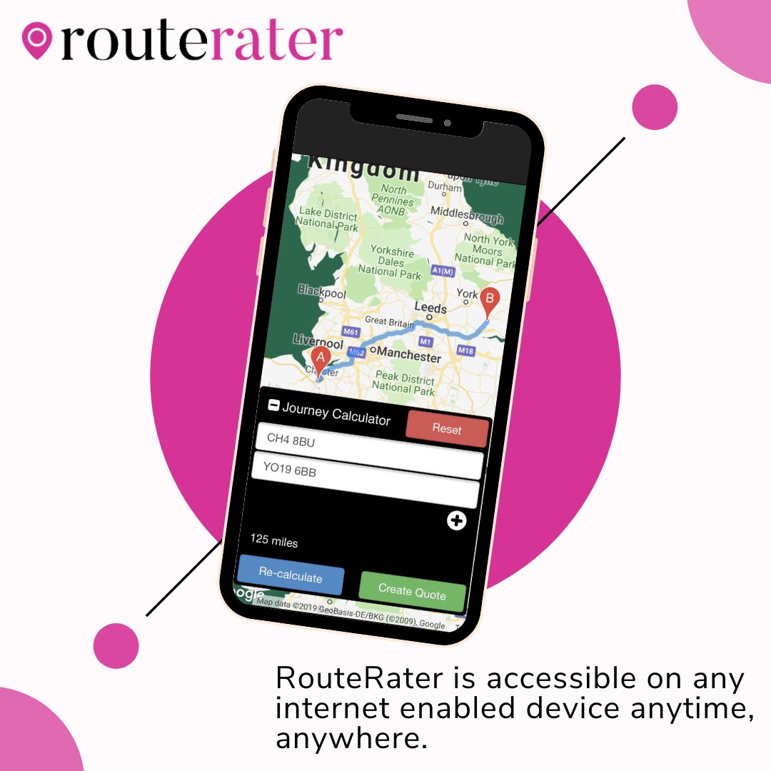 routerater's tweet photo. #RouteRater is accessible on any internet enabled device; PC, laptop or smartphone, anytime, anywhere. This makes it perfect for both office-based #sales teams and representatives on the road. Request a free trial at https://t.co/Egeh0HiaLp

#Logistics #Transport #Haulage https://t.co/ds8lfcH2Bw