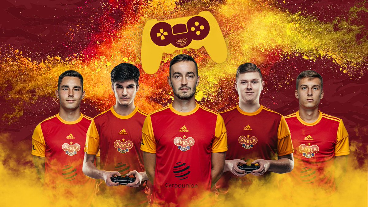FKDuklaPraha's tweet photo. Souboj ve FIFA 🎮 Hráči A-týmu změří síly s našimi esport reprezentanty  ⚔

Začínáme v pondělí od 19:30. Zápasy odvysíláme živě na našem Youtube kanále 📹 #fkdukla https://t.co/lpBxQrCmdc