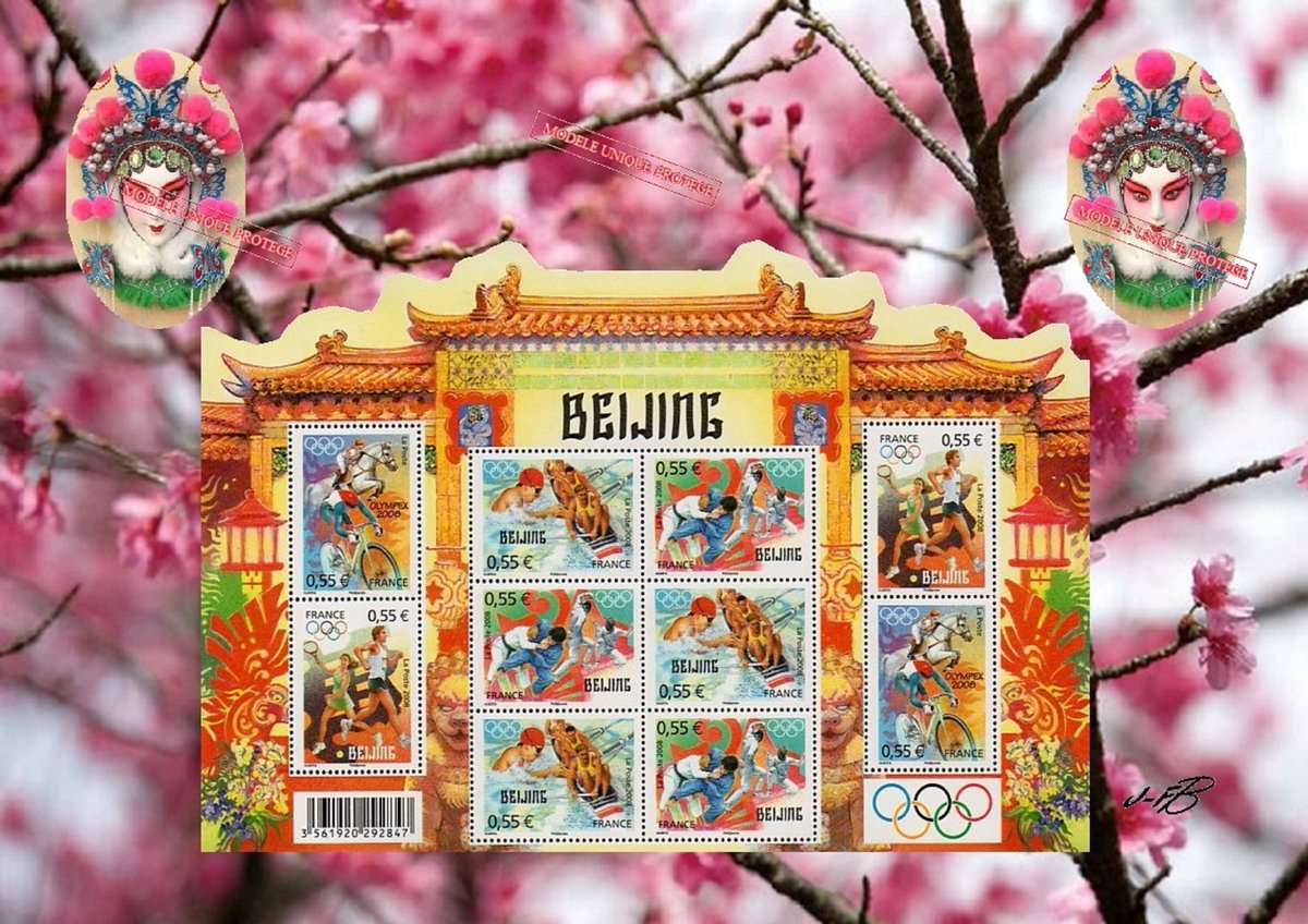 barbierjeanf's tweet photo. Summer Olympics Beijing, A4 photo print, created in 1 copy by JFB.
https://t.co/ojKMS80amj
#France2008 #OlympicGames #BeijingChina #A4photomontage #digitalartprint #Walldecoration #philately #collectionstamp #swimming #running #judo #cycling #equestriansports #mangiftidea https://t.co/YTnig81ogR