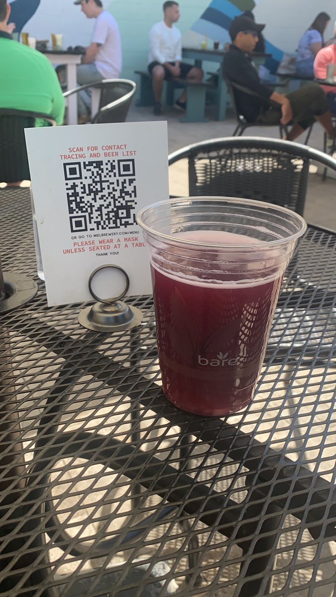 RunRager's tweet image. Post run Gnarly Crumble from Miel Brewery #runnrage