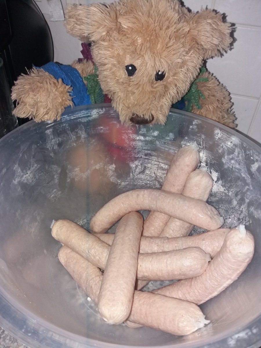 pissedbear's tweet photo. Can't wait for these to be done 😉😋😋😋 #scotchegg 🤔😋😋 #cookingwithEd https://t.co/GyH1FGzpor