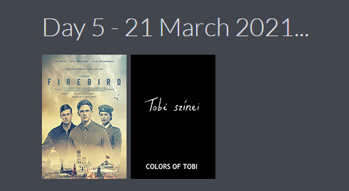 CGiiiFilm's tweet photo. Day 5 @BFIFlare - Here are the films we're watching tonight...

@FirebirdMovie by Peeter Rebane

@ColorsOfTobi by @AlexaBakony

Our coverage page: https://t.co/gUAnJZ4qrg - #BFIFlare https://t.co/uy5E5j35sN