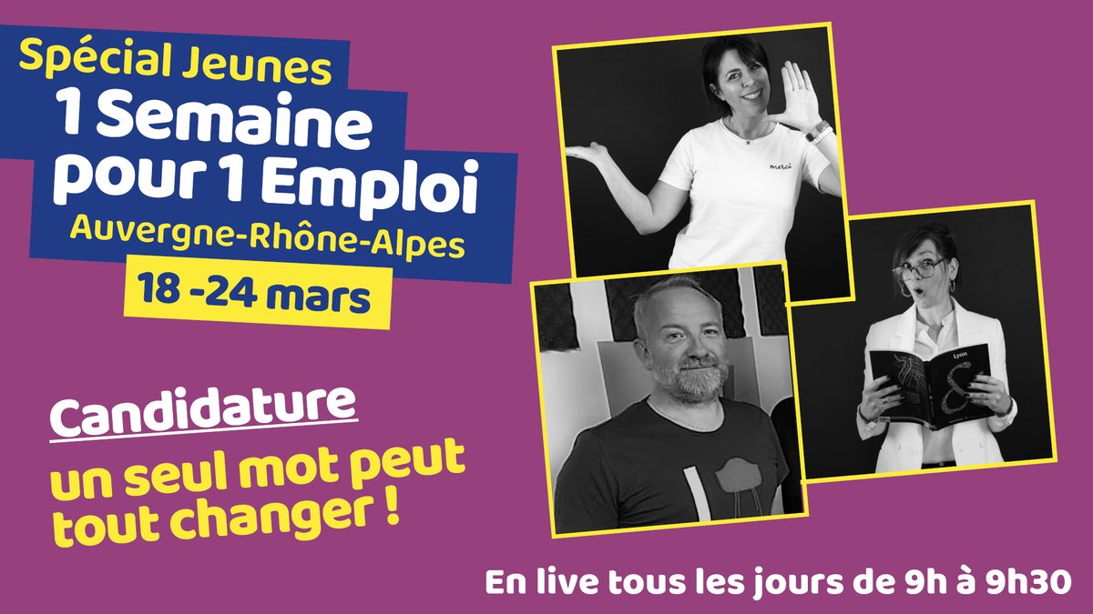 France Travail Auvergne-Rhône-Alpes tweet media