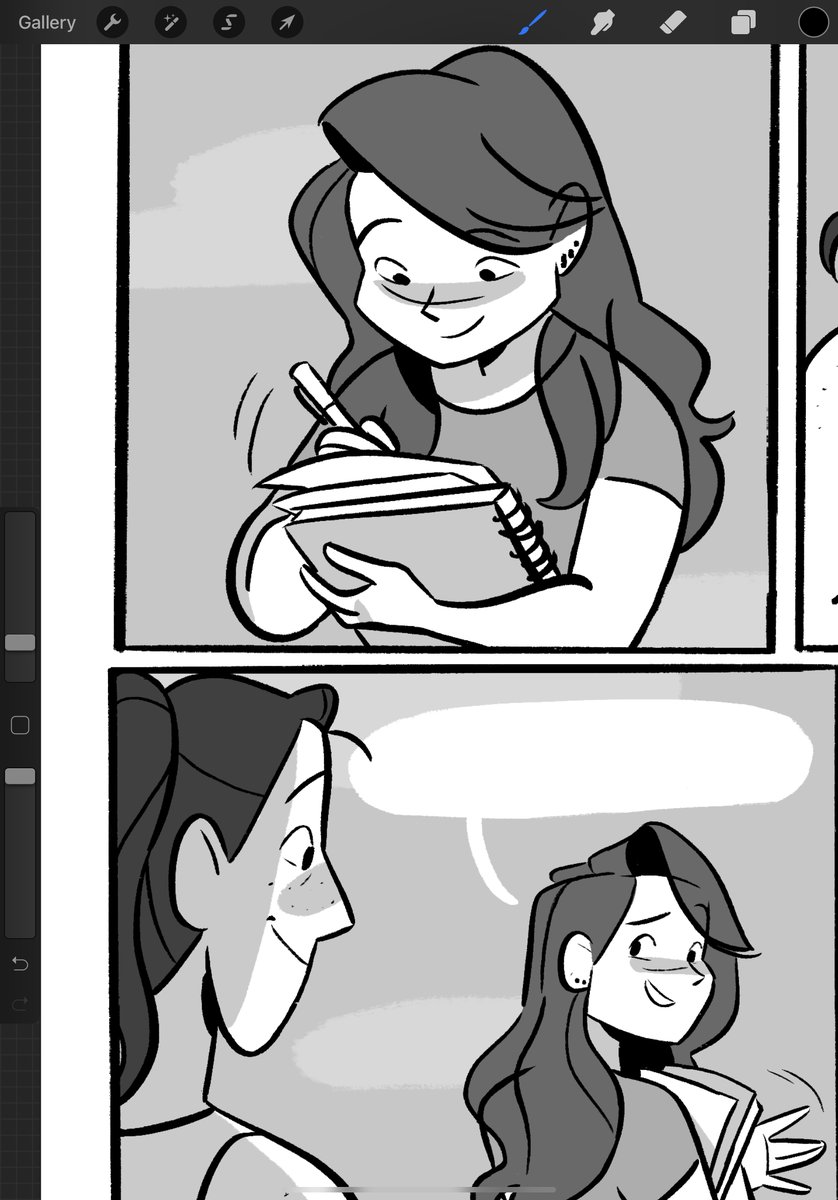 3 pages left! ??‍??‍❤️‍?‍? 