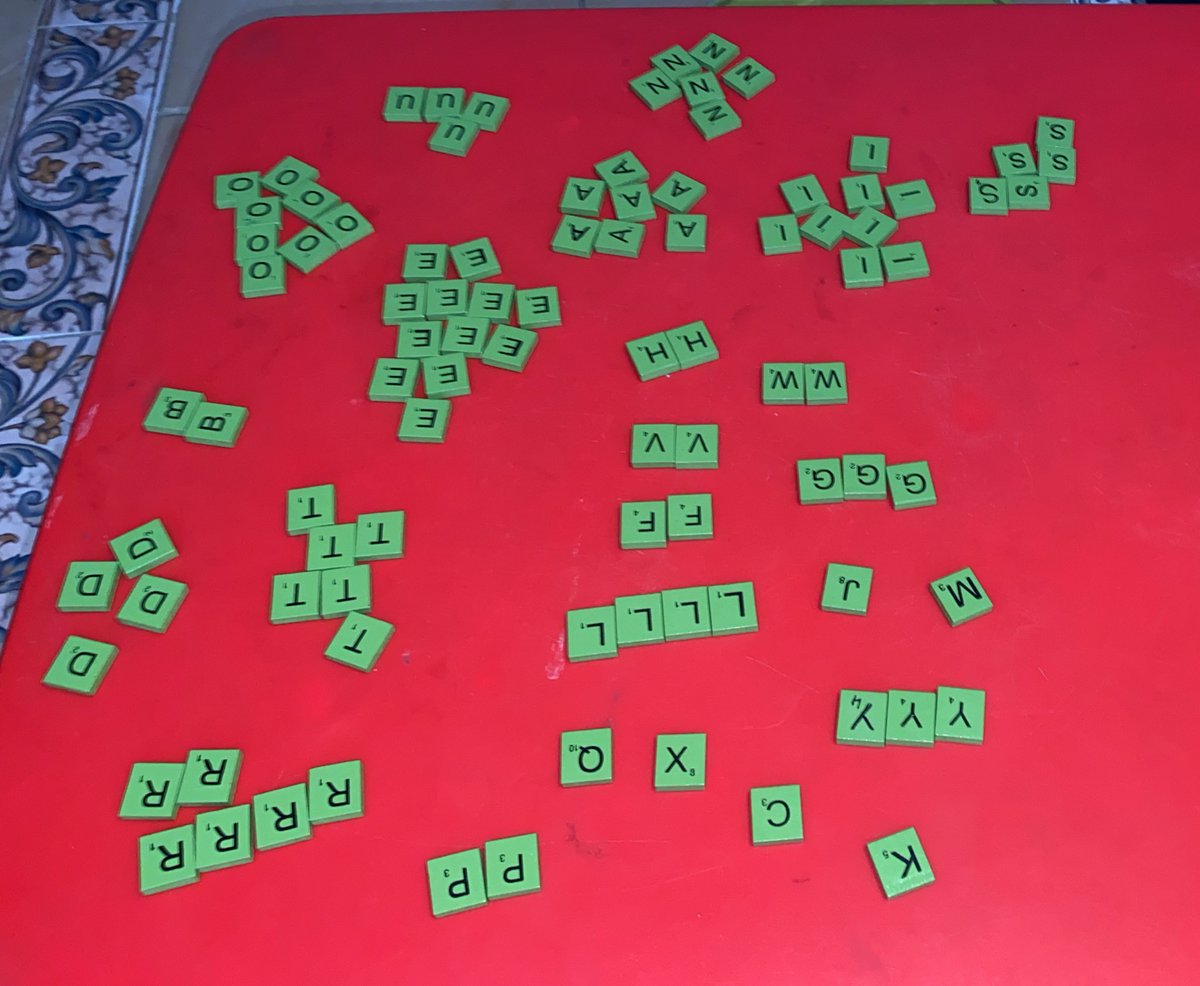 EliCatalan2's tweet photo. Having fun with COLOURED SCRABBLE LETTER TILES!!💚
Bought the tiles on @wish_esp 
#funwithletters #learningtheletters #mycutelittleboy https://t.co/jYzgH8GHn5