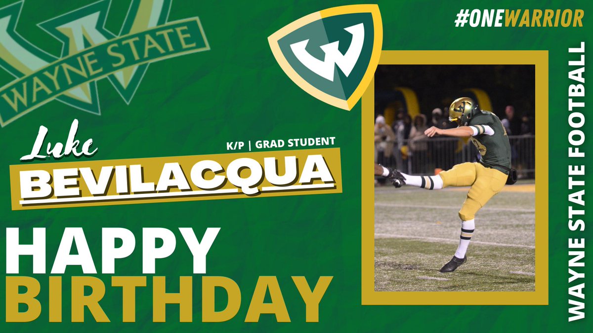 Happy Birthday to our Specialist, Luke Bevilacqua!!! <a href="/LukeBev2/">Luke Bevilacqua</a> 🎂🎉🎈

#OneWarrior 🔰