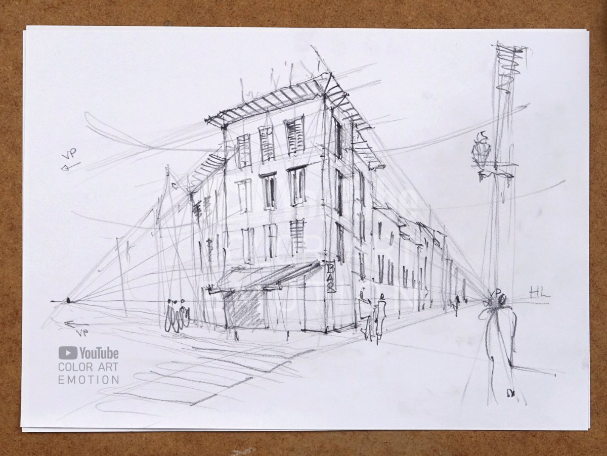 ColorArtEmotion's tweet photo. How is it for you to draw - freehand draw an urban scene in two point perspective? 
Here is a video that will help you :) 
#drawing #drawingtutorial #tutorial #howtodraw #twopointperspective #perspectivedrawing

https://t.co/YUHIo31WJC https://t.co/WwSPUmO84M