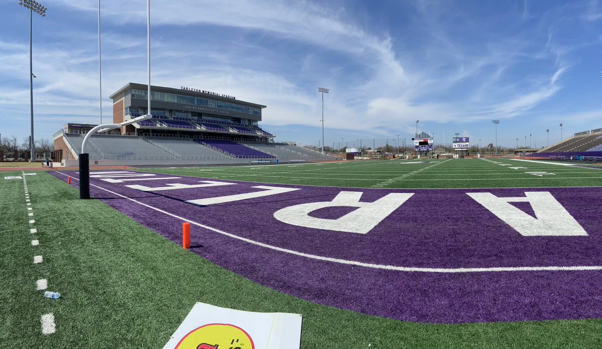 Nice stadium bleacher workout this morning! Amazing Homecoming Week with incredible spirit and tradition. Tarleton is on the rise... who’s ready to join us??? Building something special here with <a href="/TarletonPrez/">Dr. James Hurley</a> at the helm... Let’s go, #BleedPurple!!!