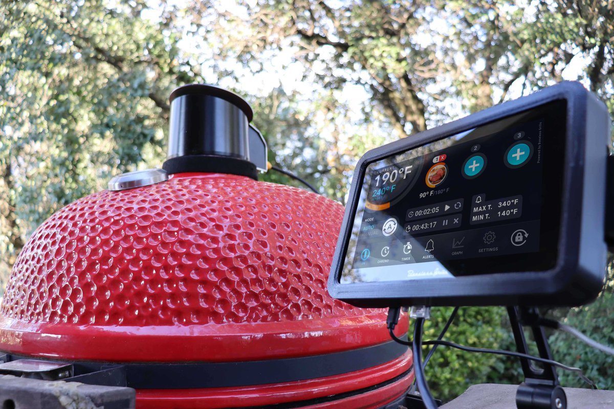 BonelessGrills's tweet photo. It has always been difficult to maintain a stable temperature on a kamado-style grill.

With Tempro and Top Vent Controller it is now possible to maintain a truly constant and accurate temperature. 

https://t.co/lH0mb4TCc9

#bbq #kickstarter #crowdfunding #bbqcontroller https://t.co/f1lU7J7tQi