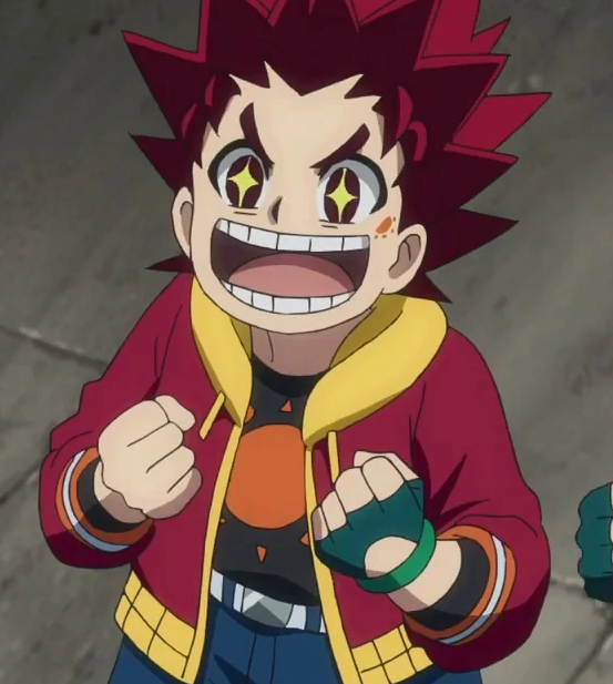 redanimeboys's tweet photo. todays red anime boy of the day is Hyuga Asahi from Beyblade: Burst Surge! https://t.co/NxpzhMUk9p