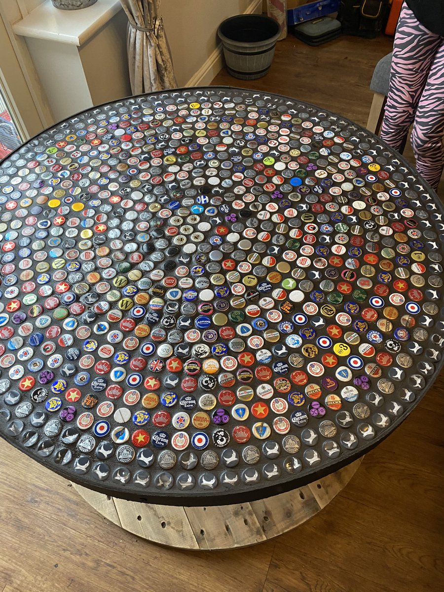 hayley76025569's tweet photo. Lilly has been a super little helper this weekend helping me with my latest project. New outdoor table, not finished yet but she’s done a great job lots of counting & sorting @LeasStAndrews @LeasinghamSal #littlehelper #bottletoptable https://t.co/CKq2raknKl