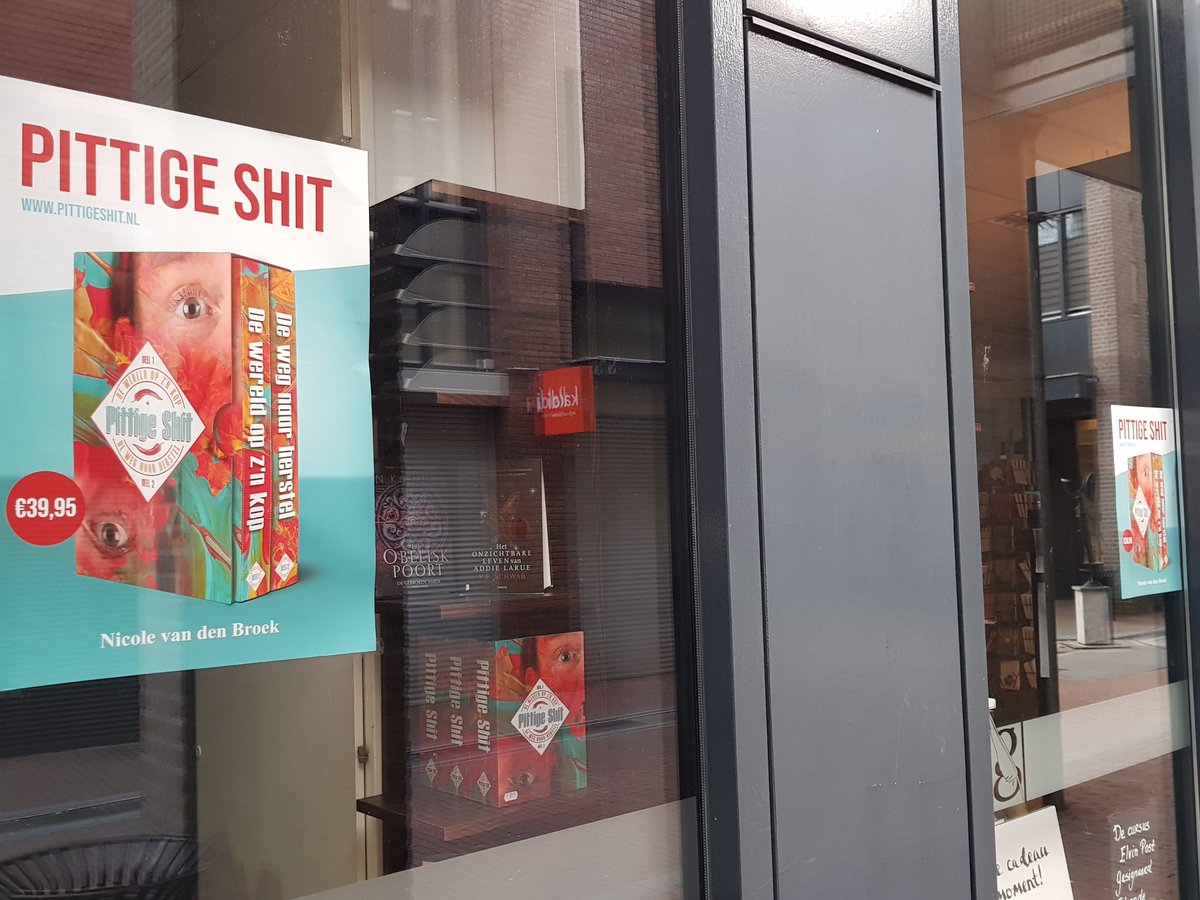 WillemBod's tweet photo. #PIttigeshit van @NicoleBroek1 is verkrijgbaar via de website https://t.co/33STaiXQFz

Of bij Boekhandel Van Piere, Primera in Woensel, Bruna in Deurne, Berkers in Deurne, @bol_com https://t.co/bAMR6CYiED of Ganzeveer in Helmond: https://t.co/iHxXf75Di5