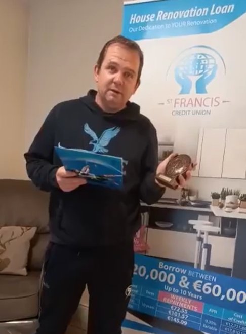 ClareCommGames's tweet photo. Huge thanks to Davy Fitz for "virtually" presenting our 2020 @stfranciscuie Community Games All Stars Awards in an inspirational video. Full details on our website. https://t.co/SO00CYd9Ld https://t.co/OTEhT7N41V