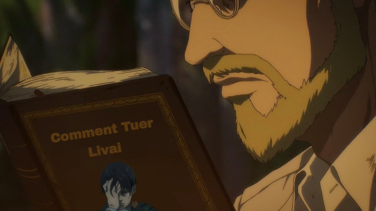 slowgaraki's tweet image. La raison pour laquelle Sieg a couru face à Livai. 
#ShingekiNoKyojin