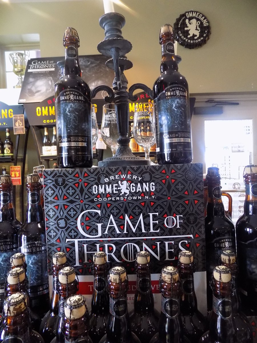 Looking back: When Ej from @TheBettingPub and I went to <a href="/BreweryOmmegang/">Brewery Ommegang</a> in #Cooperstown #New York, we bought a #GameOfThrones beer! Still have it. LOL Can't wait to go back! #travel #sportstravel