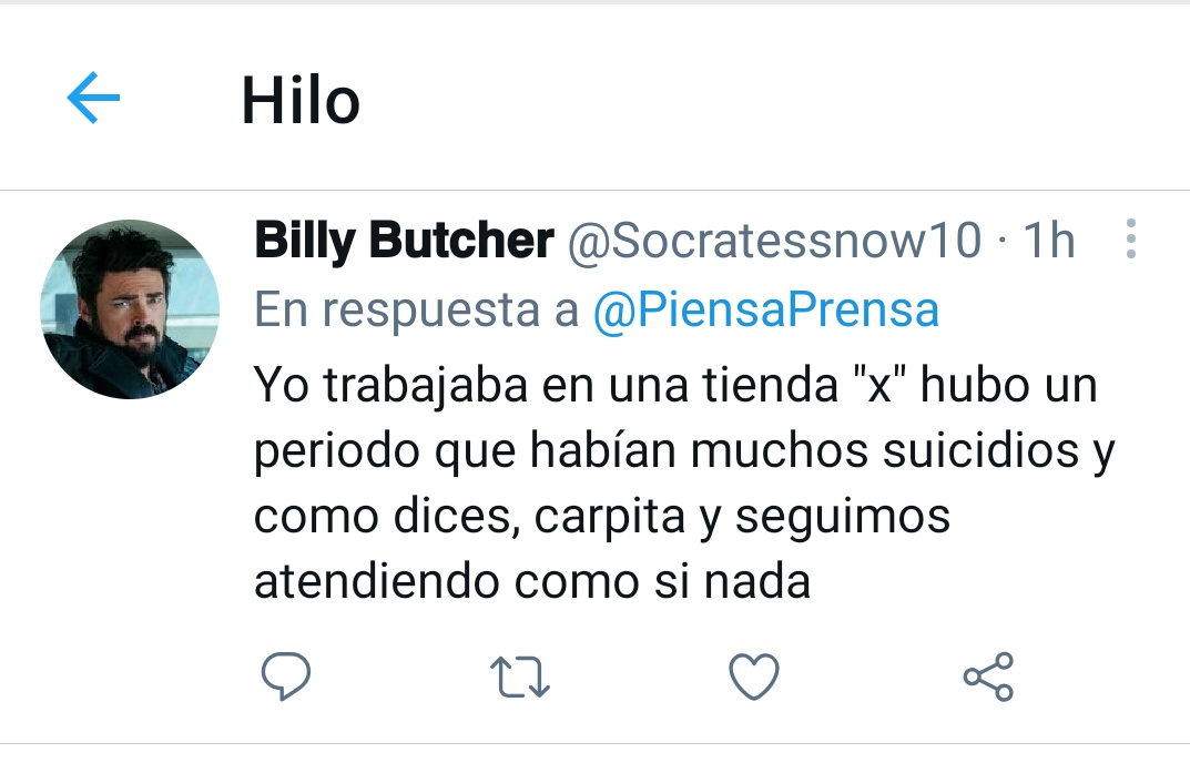 BarosClaudia's tweet photo. 💔 A propósito de un nuevo suicidio en el #CostaneraCenter  Contención a les trabajadores ya! 
(Idealmente, mallas y un encargadx de derivar al  potencial suicida a atención en salud mental inmediata, por favor! Tienen recursos económicos de sobra!) https://t.co/rR8wBqGLbM