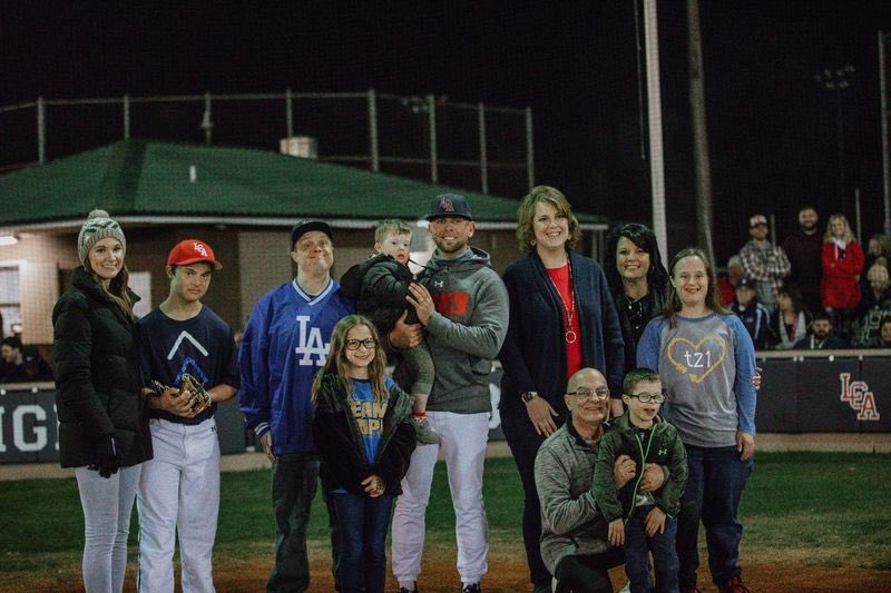 LCA Knights Baseball (@knightslca) on Twitter photo National Down Syndrome Awareness Day. Last night got to honor some incredible people <a href="/GrandLakeBB/">Grand Lake Baseball</a> National Down Syndrome Awareness Day. Last night got to honor some incredible people <a href="/GrandLakeBB/">Grand Lake Baseball</a>