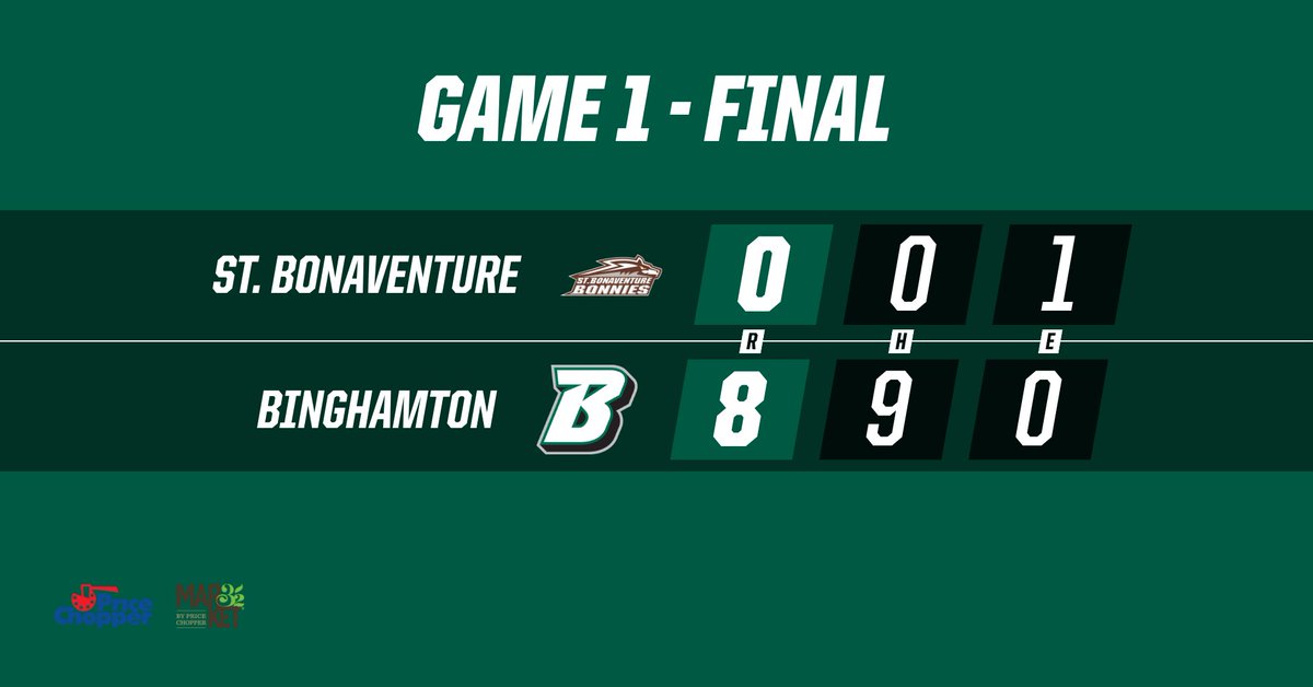 BinghamtonSOFT's tweet image. IT'S A NO-HITTER!  The Bearcats' first no hitter since 2016 as they finish the opening game in 5 innings! #BingPride #AESB